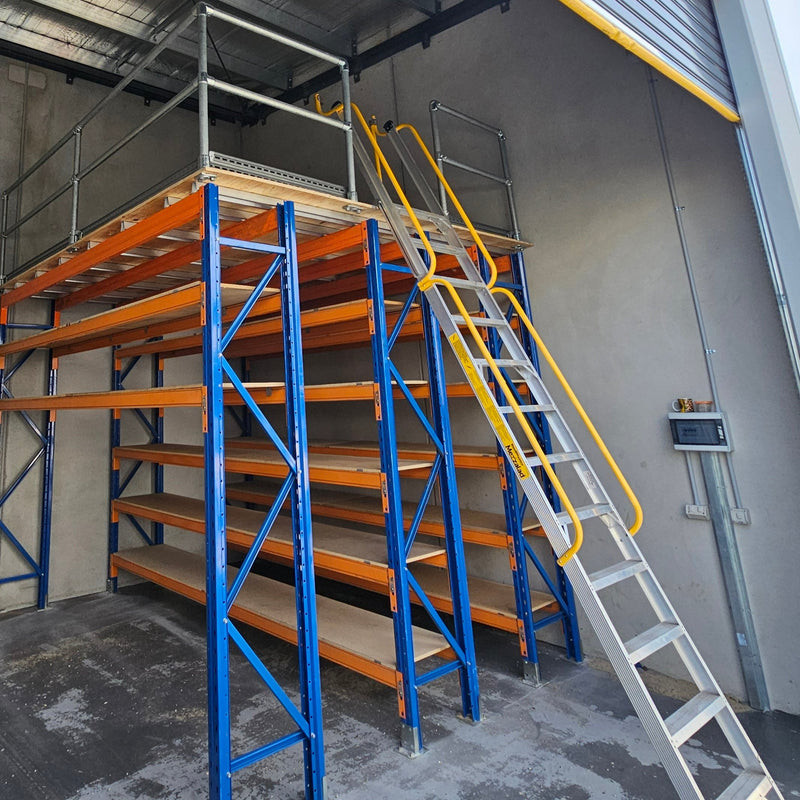 Rack-Supported Floors for Efficient Warehouse Storage