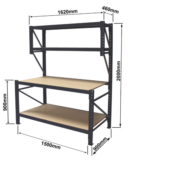 Longspan Workbench - 4 Tier