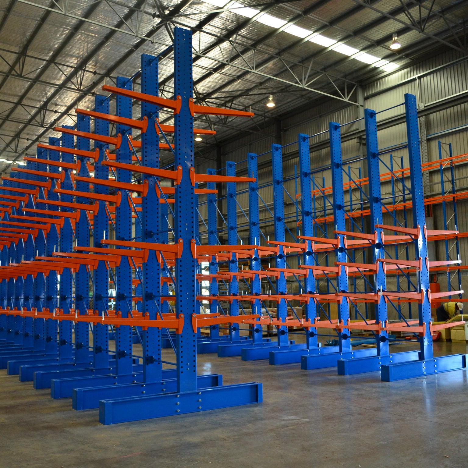 Cantilever Racking Systems - Light, Medium & Heavy Duty — Shelving ...
