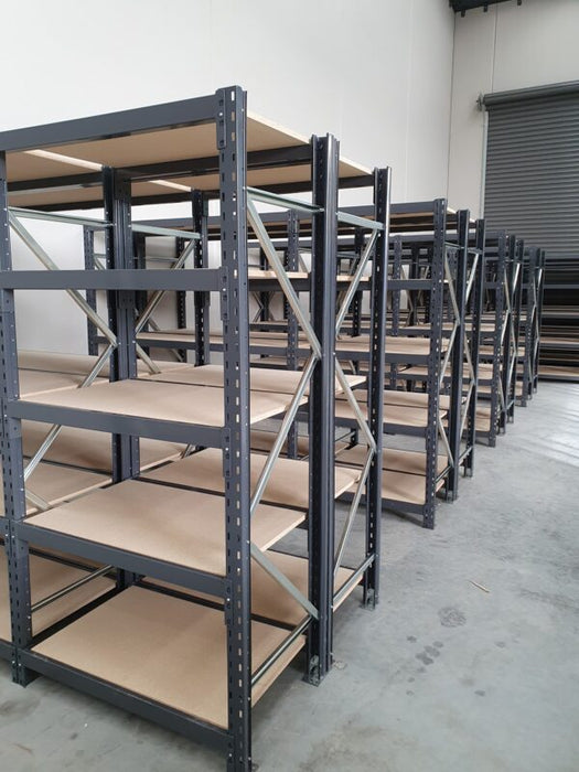 Mobile Shelving Bay - All Shelf Materials