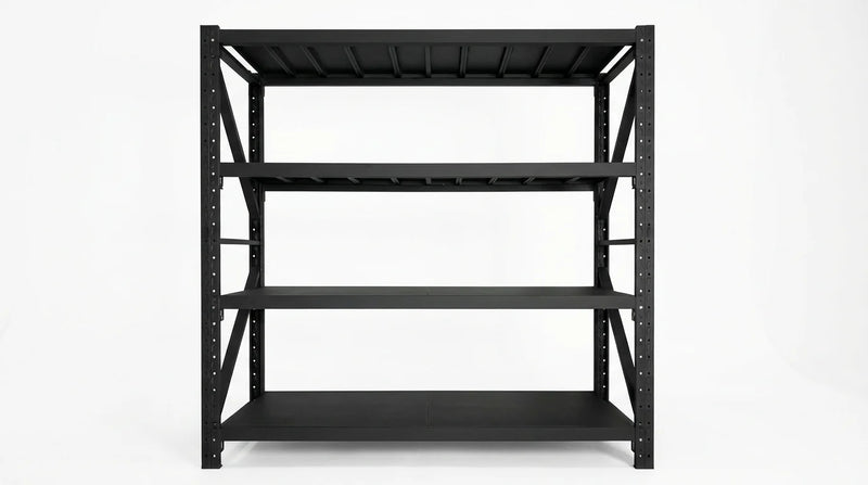 Heavy Duty Black Garage Shelving