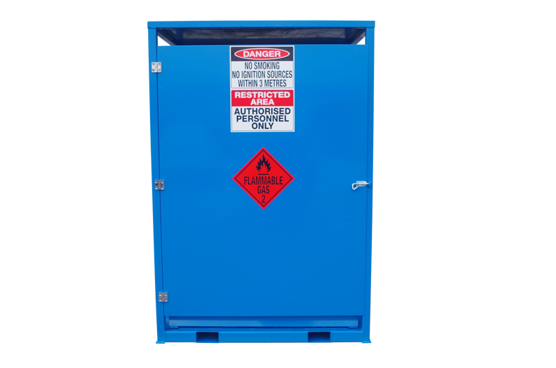 Shell Gas Cabinet Gas Storage Cabinet — Shelving Supply Australia
