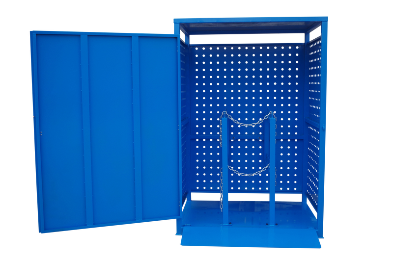 Shell Gas Cabinet Gas Storage Cabinet — Shelving Supply Australia