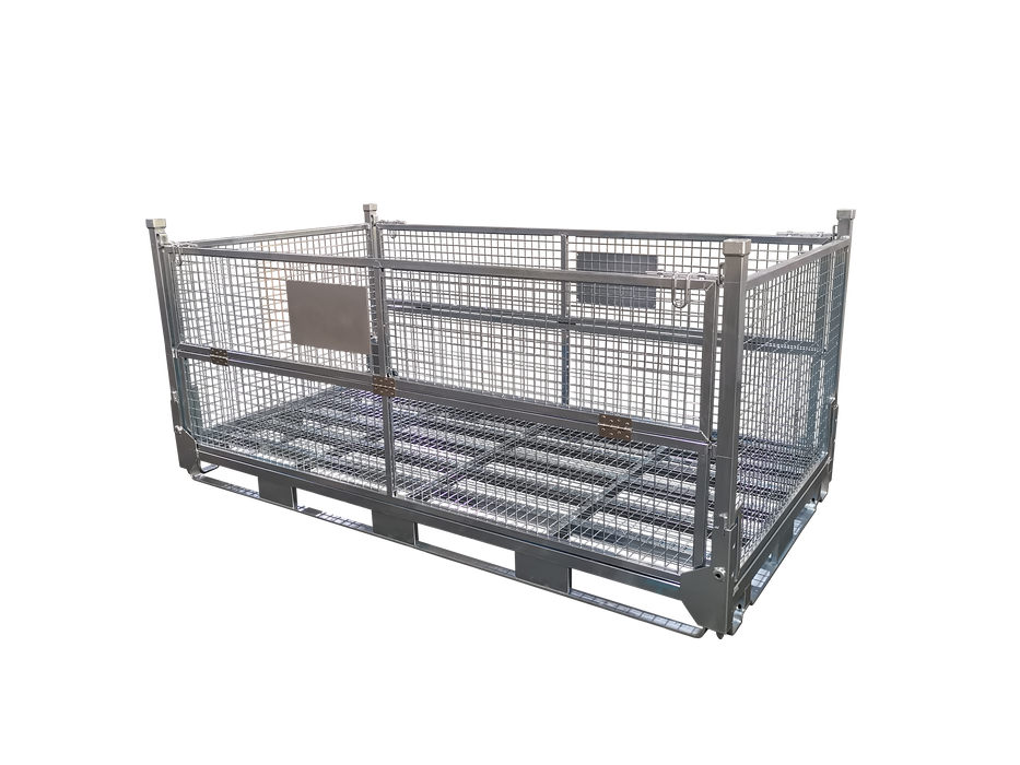 Double Collapsible Pallet Cage - Full Height