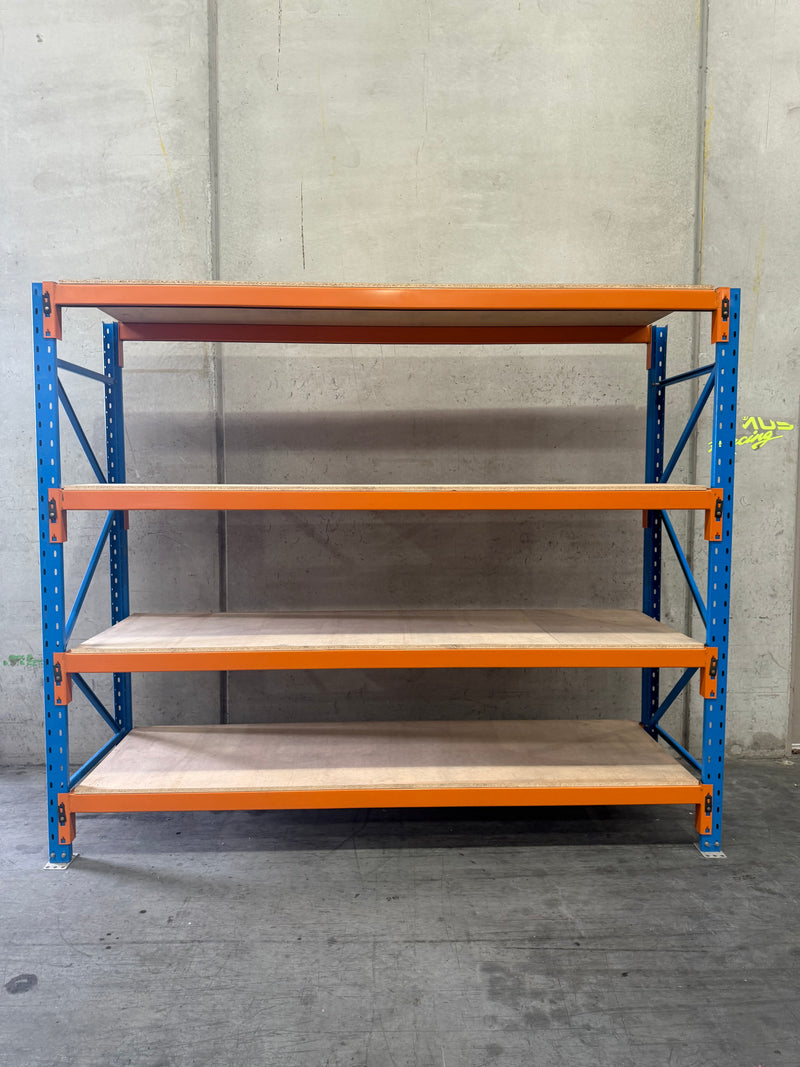 Heavy Duty Shelving - Starter Bay - Particle Board - Used