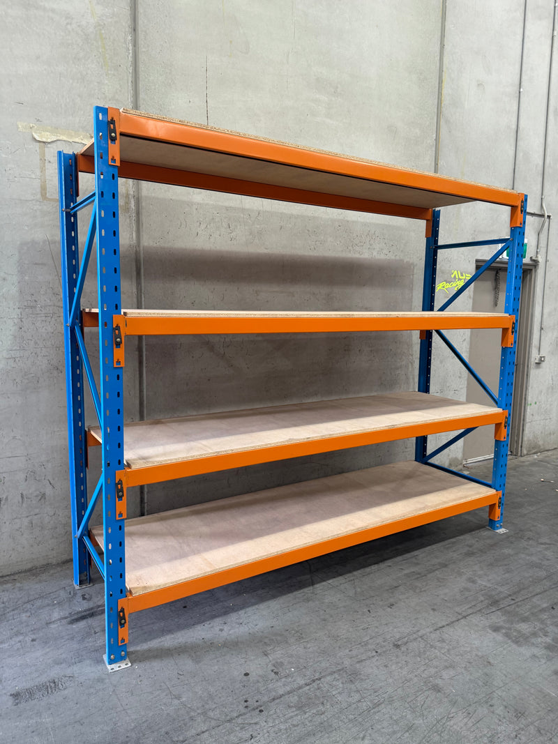 Heavy Duty Shelving - Starter Bay - Particle Board - Used