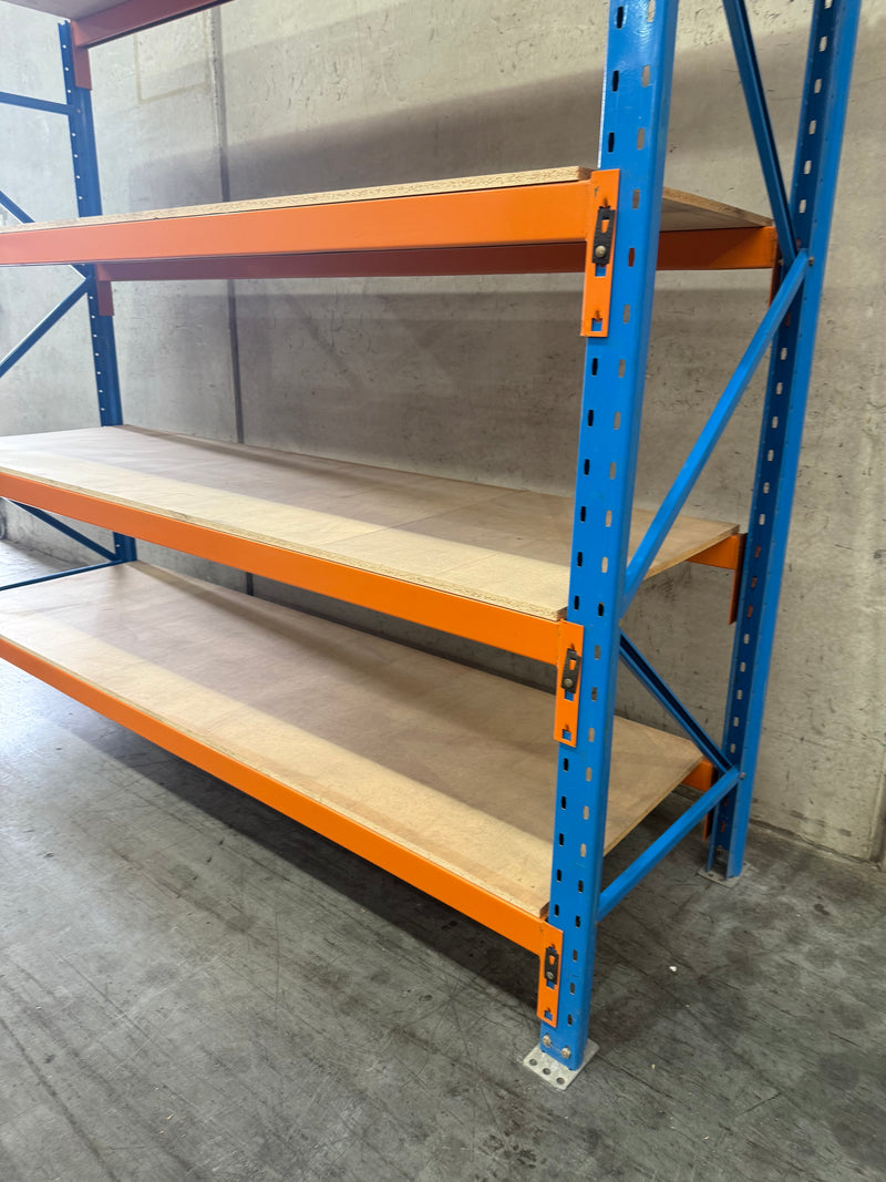 Heavy Duty Shelving - Starter Bay - Particle Board - Used
