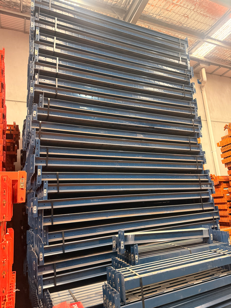 Dexion Dark Blue I-Beams - 2743mm x 102mm - Used