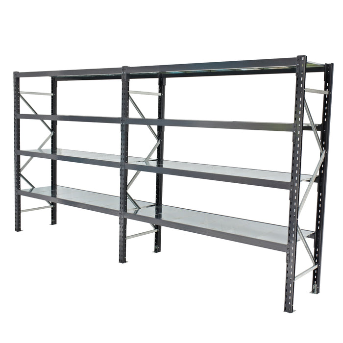 Mobile Shelving Bay - All Shelf Materials