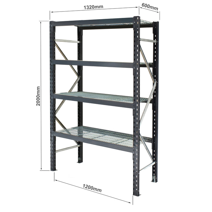 Mesh Shelving - Starter Bay