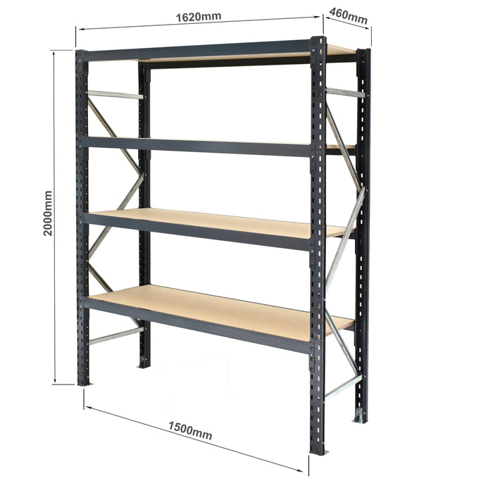 Mobile Shelving Bay - All Shelf Materials