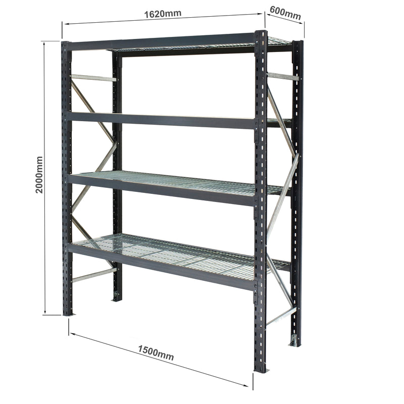 Mesh Shelving - Starter Bay