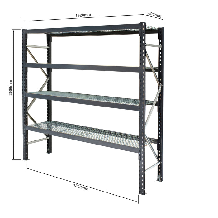 Mesh Shelving - Starter Bay