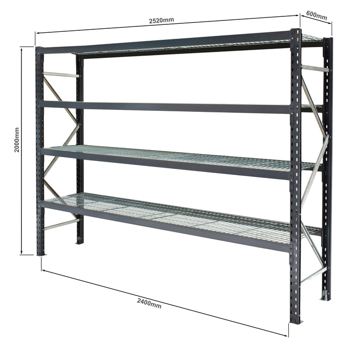 Mesh Shelving - Starter Bay