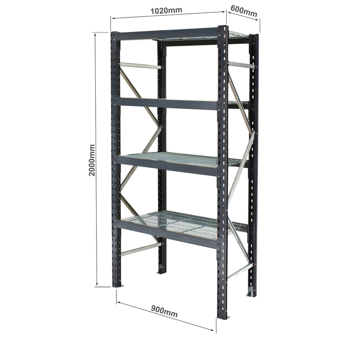 Mesh Shelving - Starter Bay