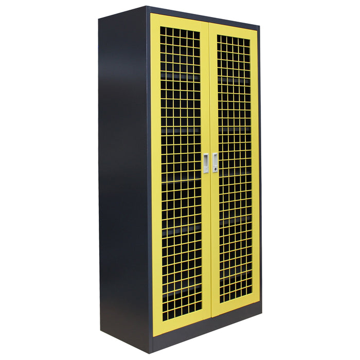 Mesh Two Door Cabinet