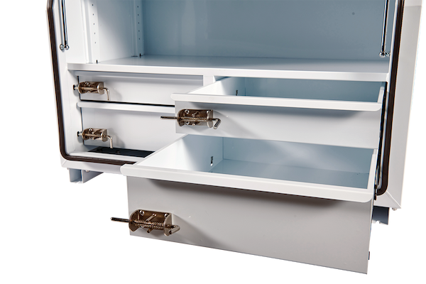 850H Series - Steel Side-by-Side 4 Drawer Minebox