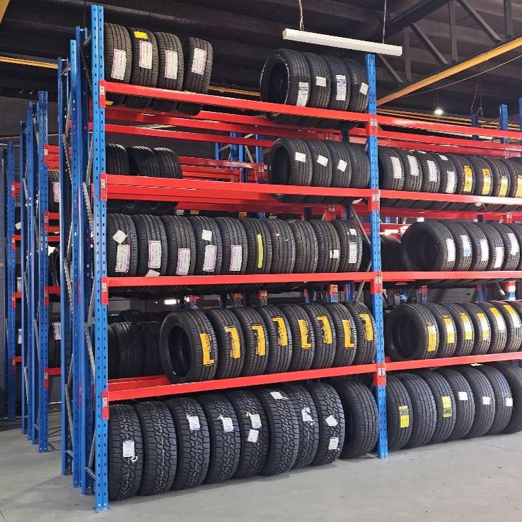 Used Standard Tyre Racking 2-Bay Package Australia — Shelving Supply ...