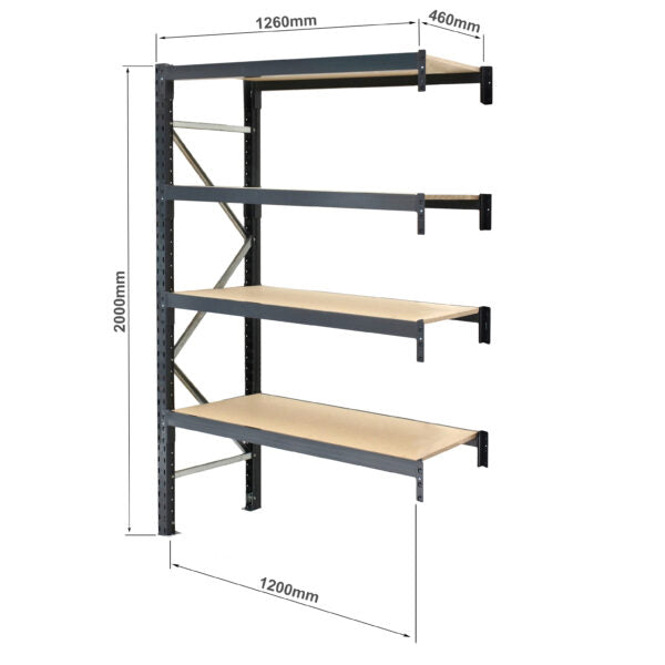 Particle Board Shelving - Additional Bay