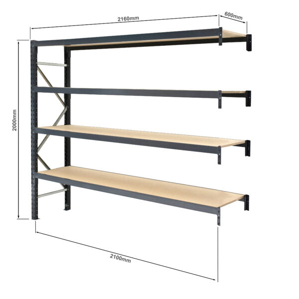 Particle Board Shelving - Additional Bay