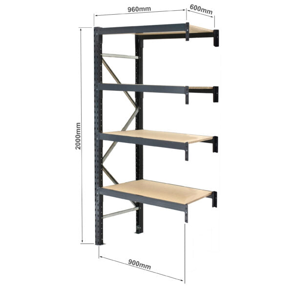 Particle Board Shelving - Additional Bay