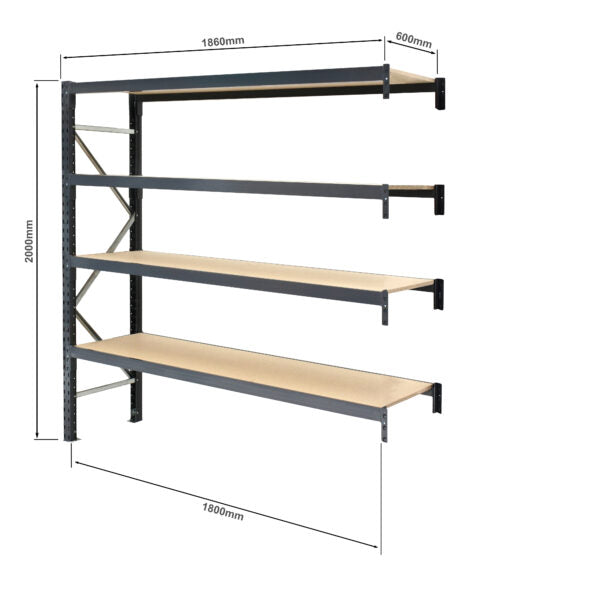 Particle Board Shelving - Additional Bay