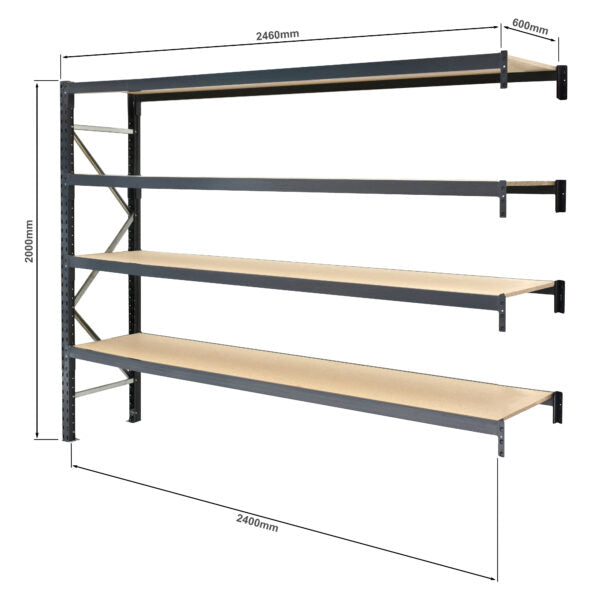 Particle Board Shelving - Additional Bay